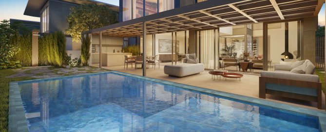 New development pool — buying off-plan in Portugal